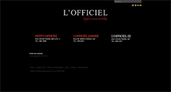 Desktop Screenshot of lofficiel.com.br